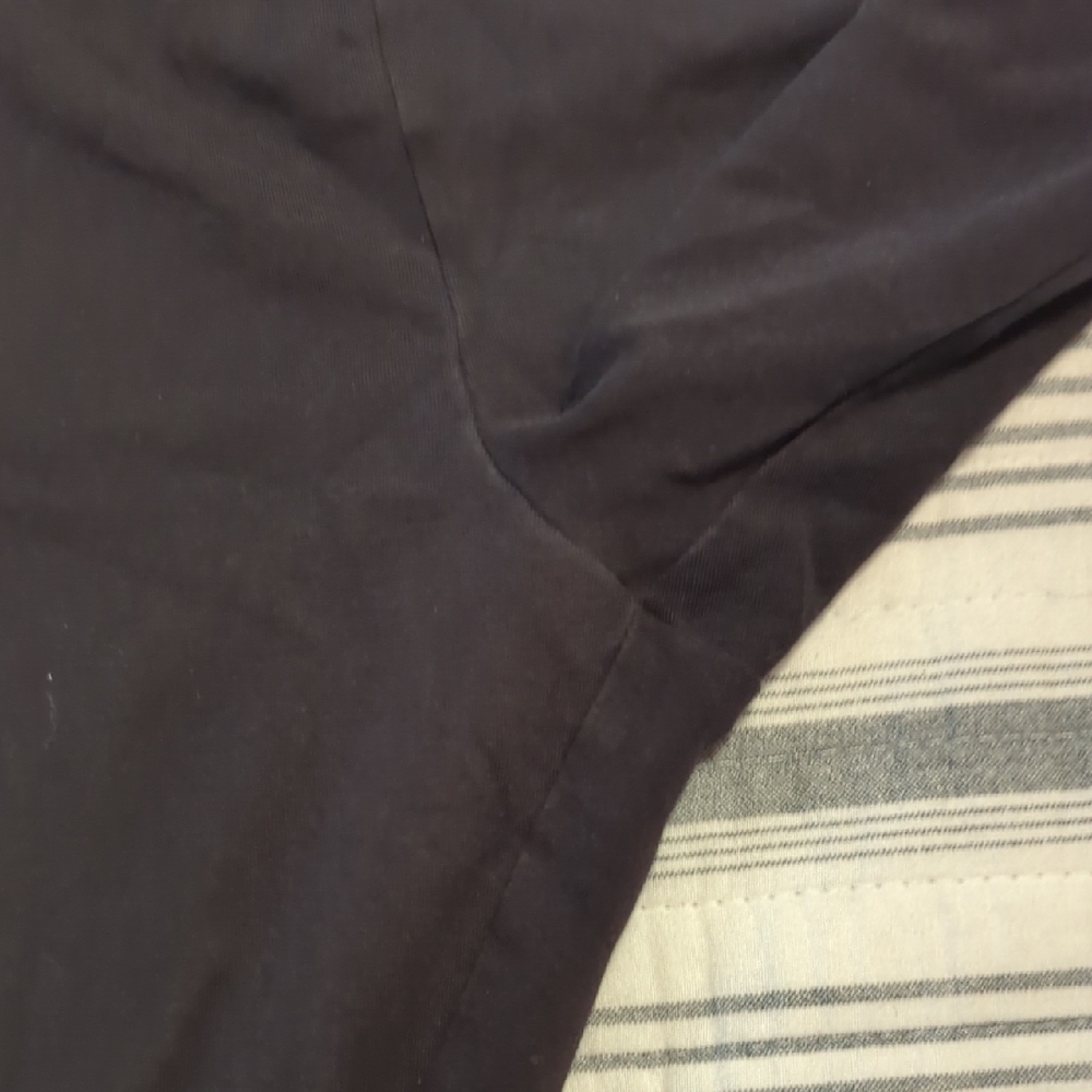 Lands' End Black Kids Leggings. 2 For $10 - Picture 3 of 3
